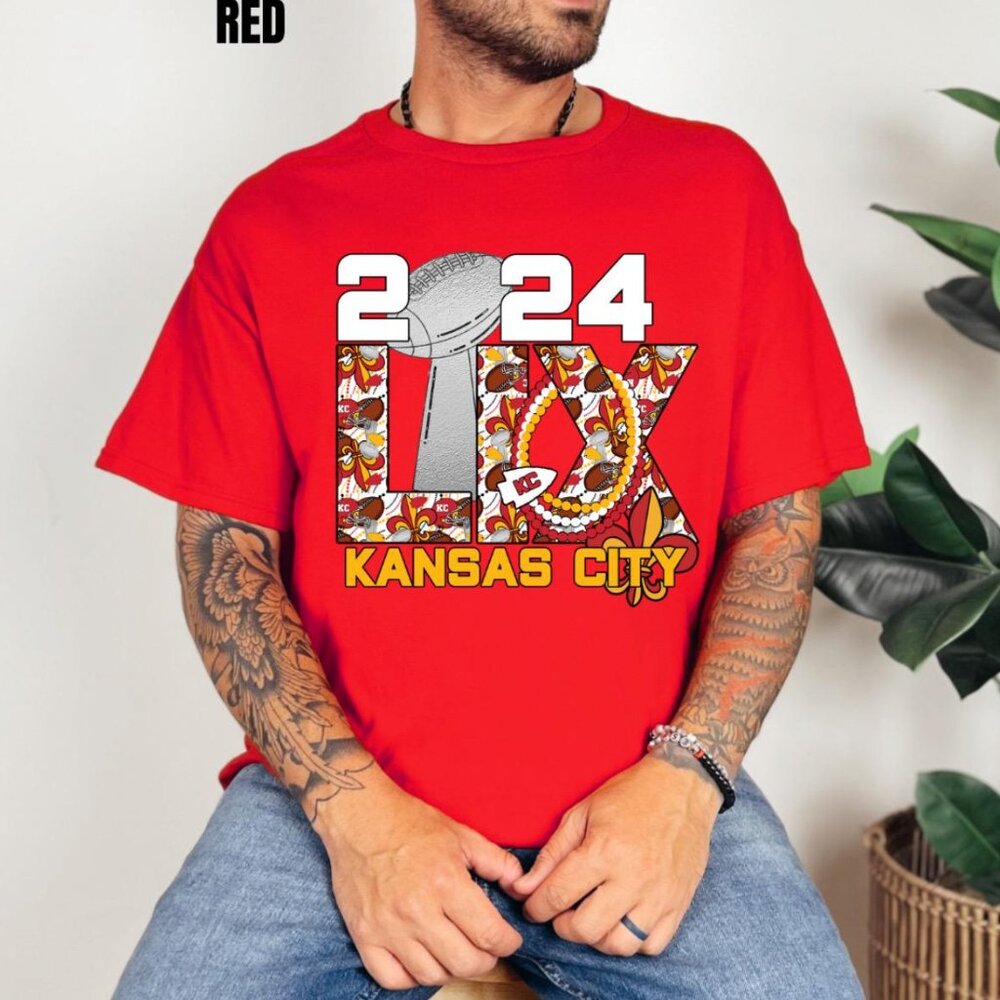 T-Shirt Kansas City Chiefs – Coupe Mixte, Manches Courtes | Vêtement Décontracté Pour Fans De NFL - 5